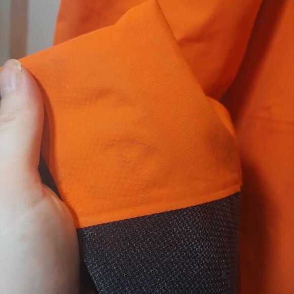 Haglof Snowpants‎ womans medium pfos/pfoa free suspenders orange - Picture 11 of 12